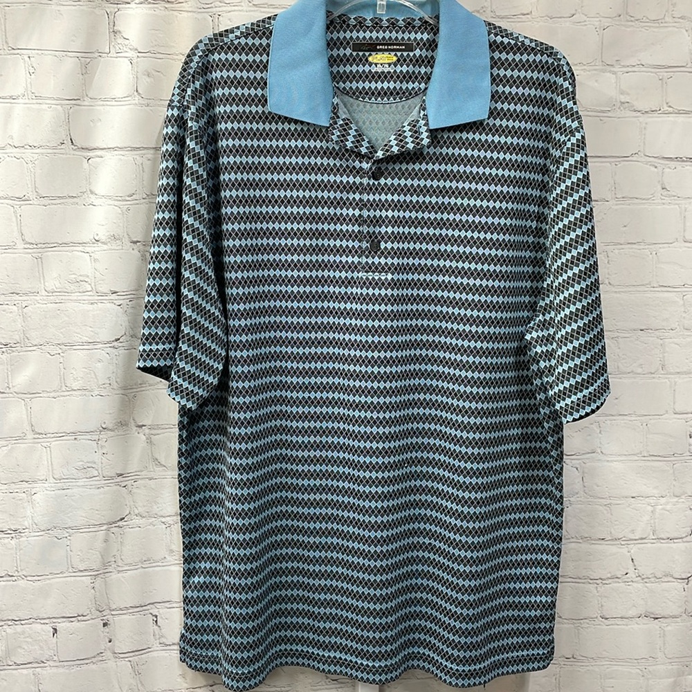 Greg Norman Play Dry Golf XL polo shirt
